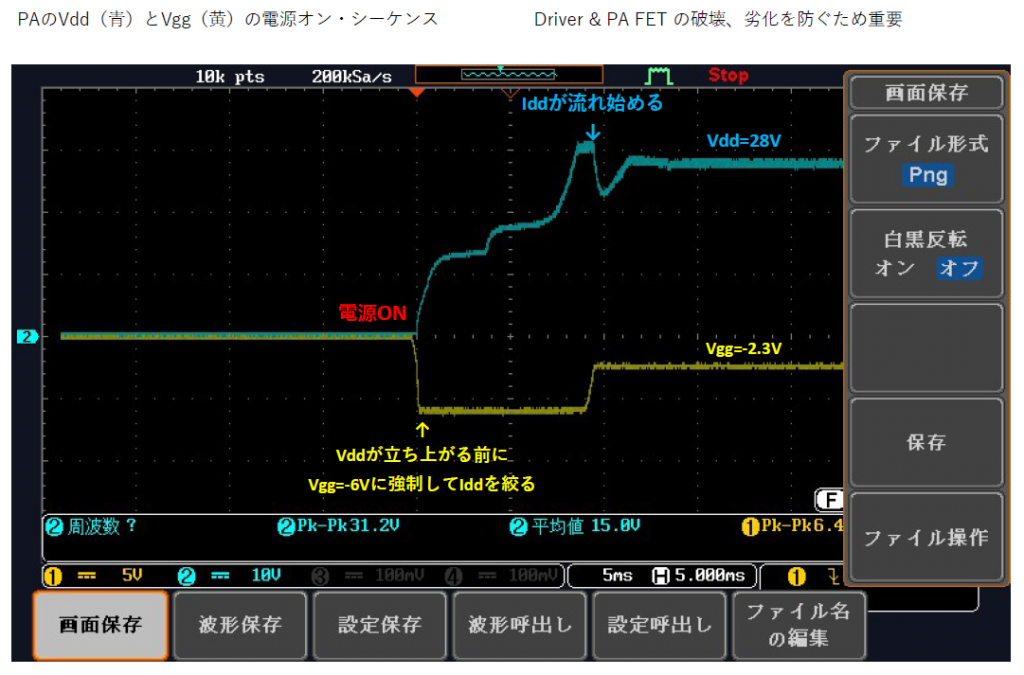 電源シーケンス